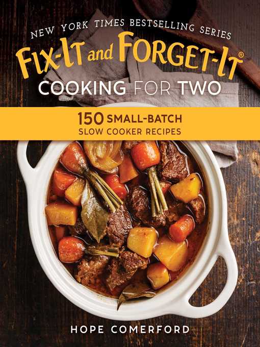 Title details for Fix-It and Forget-It Cooking for Two by Hope Comerford - Available